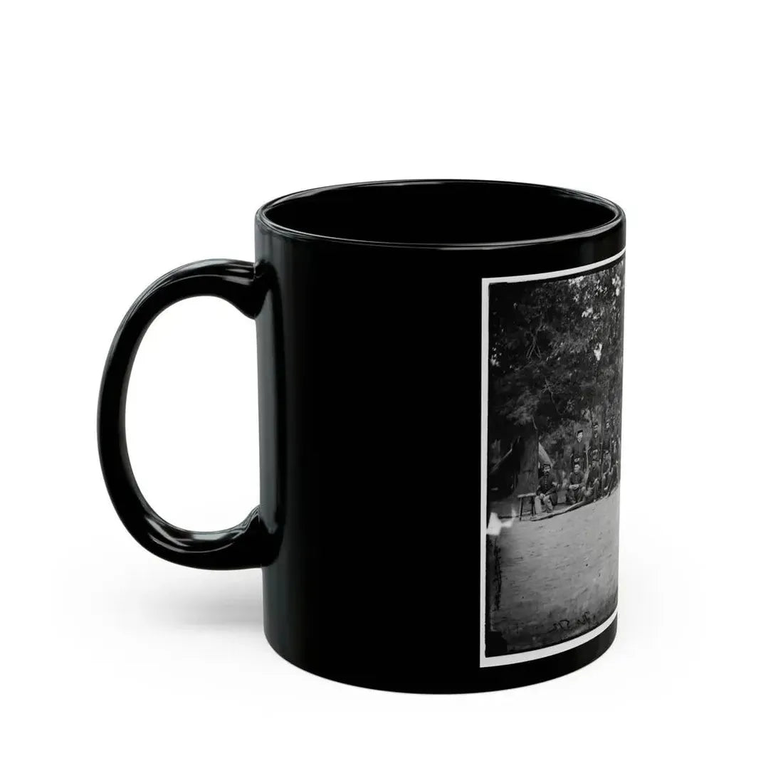 Bealeton, Virginia. Company A, 93d New York Infantry (U.S. Civil War) Black Coffee Mug - Go Mug Yourself