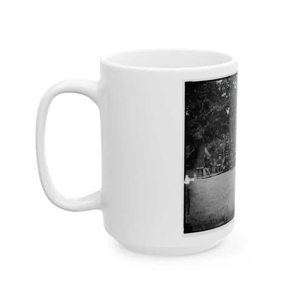 Bealeton, Virginia. Company A, 93d New York Infantry (U.S. Civil War) White Coffee Mug - Go Mug Yourself
