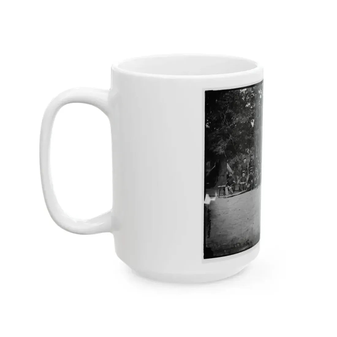 Bealeton, Virginia. Company A, 93d New York Infantry (U.S. Civil War) White Coffee Mug - Go Mug Yourself