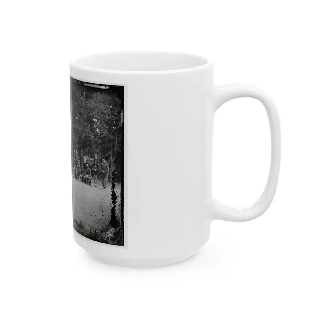 Bealeton, Virginia. Company A, 93d New York Infantry (U.S. Civil War) White Coffee Mug - Go Mug Yourself