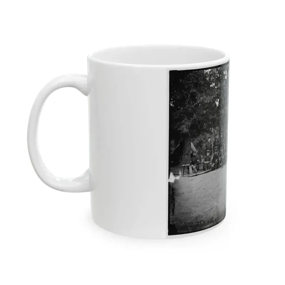 Bealeton, Virginia. Company A, 93d New York Infantry (U.S. Civil War) White Coffee Mug - Go Mug Yourself