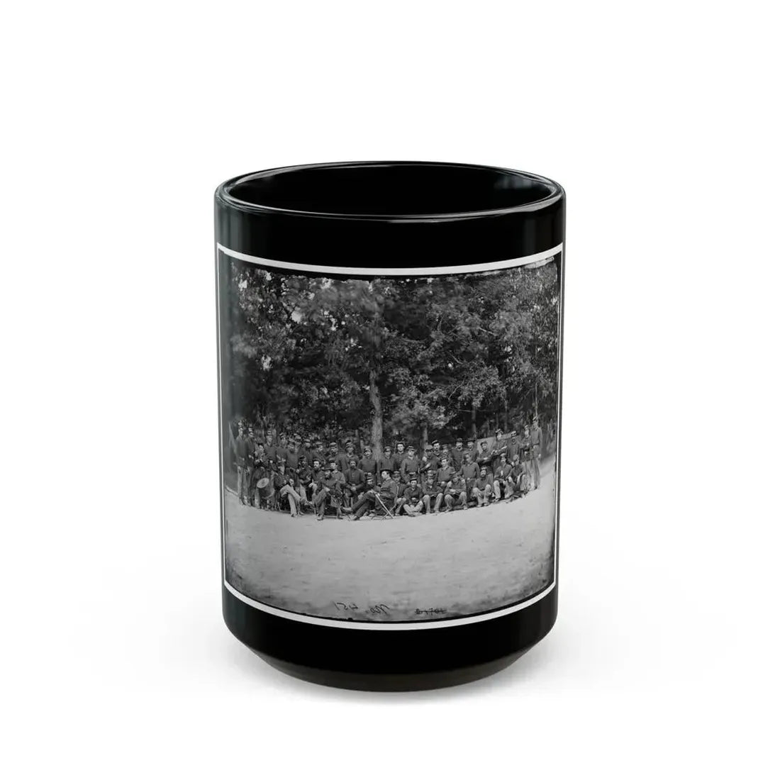 Bealeton, Virginia. Company C, 93d New York Infantry (U.S. Civil War) Black Coffee Mug 15oz - Go Mug Yourself