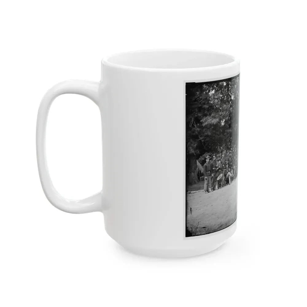 Bealeton, Virginia. Company C, 93d New York Infantry (U.S. Civil War) White Coffee Mug - Go Mug Yourself
