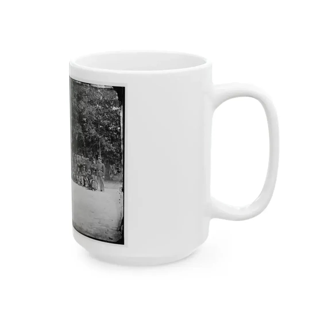 Bealeton, Virginia. Company C, 93d New York Infantry (U.S. Civil War) White Coffee Mug - Go Mug Yourself
