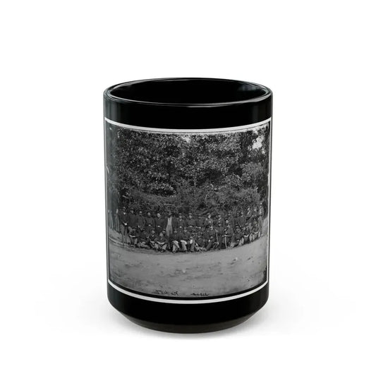 Bealeton, Virginia. Company D, 93d New York Infantry (U.S. Civil War) Black Coffee Mug 15oz - Go Mug Yourself