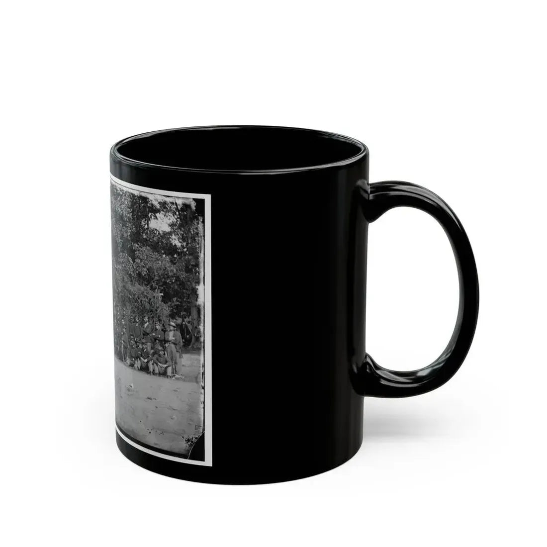 Bealeton, Virginia. Company D, 93d New York Infantry (U.S. Civil War) Black Coffee Mug - Go Mug Yourself