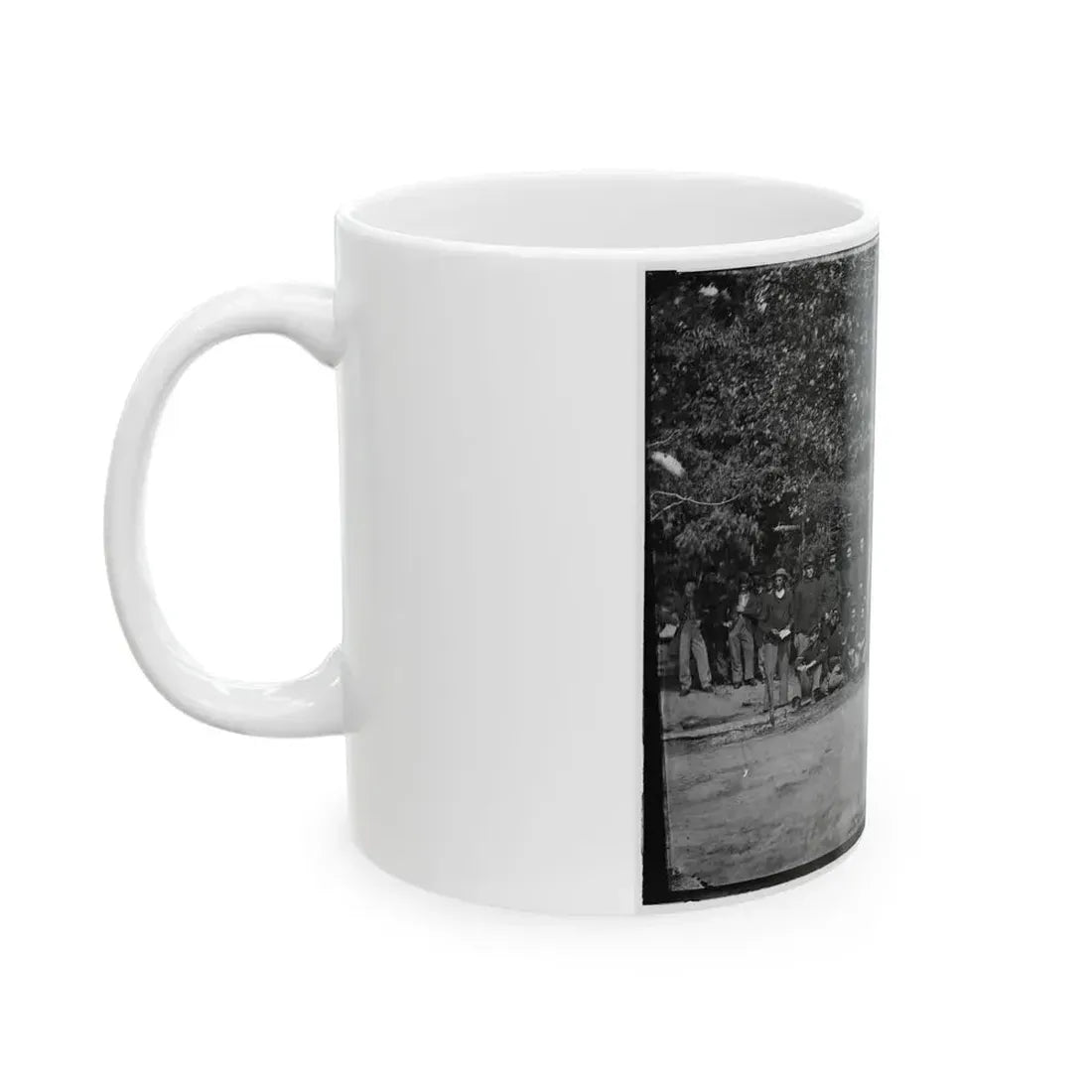 Bealeton, Virginia. Company D, 93d New York Infantry (U.S. Civil War) White Coffee Mug - Go Mug Yourself