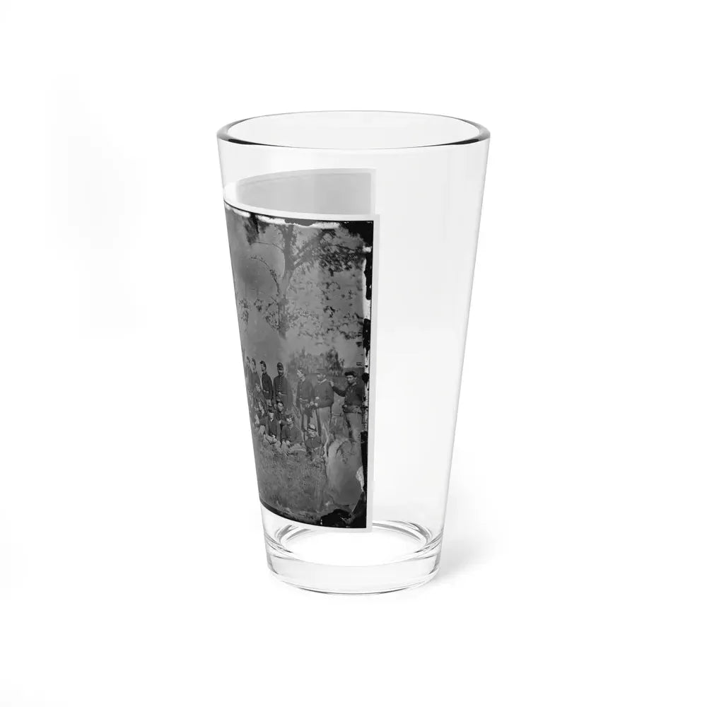 Bealeton, Virginia. Company E, 93d New York Infantry 001 (U.S. Civil War) Pint Glass 16oz - Go Mug Yourself