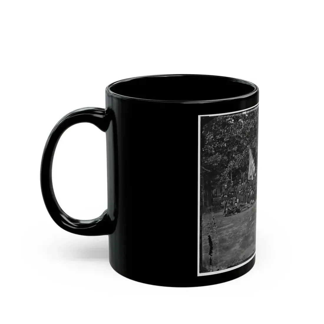 Bealeton, Virginia. Company F, 93d New York Infantry (U.S. Civil War) Black Coffee Mug - Go Mug Yourself