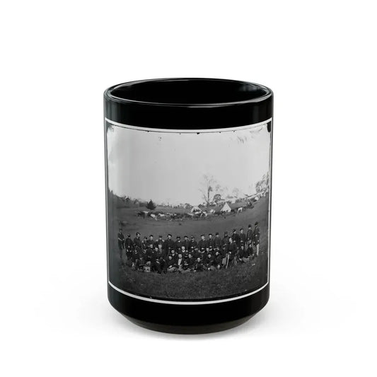 Bealeton, Virginia. Company G, 93d New York Infantry (U.S. Civil War) Black Coffee Mug 15oz - Go Mug Yourself