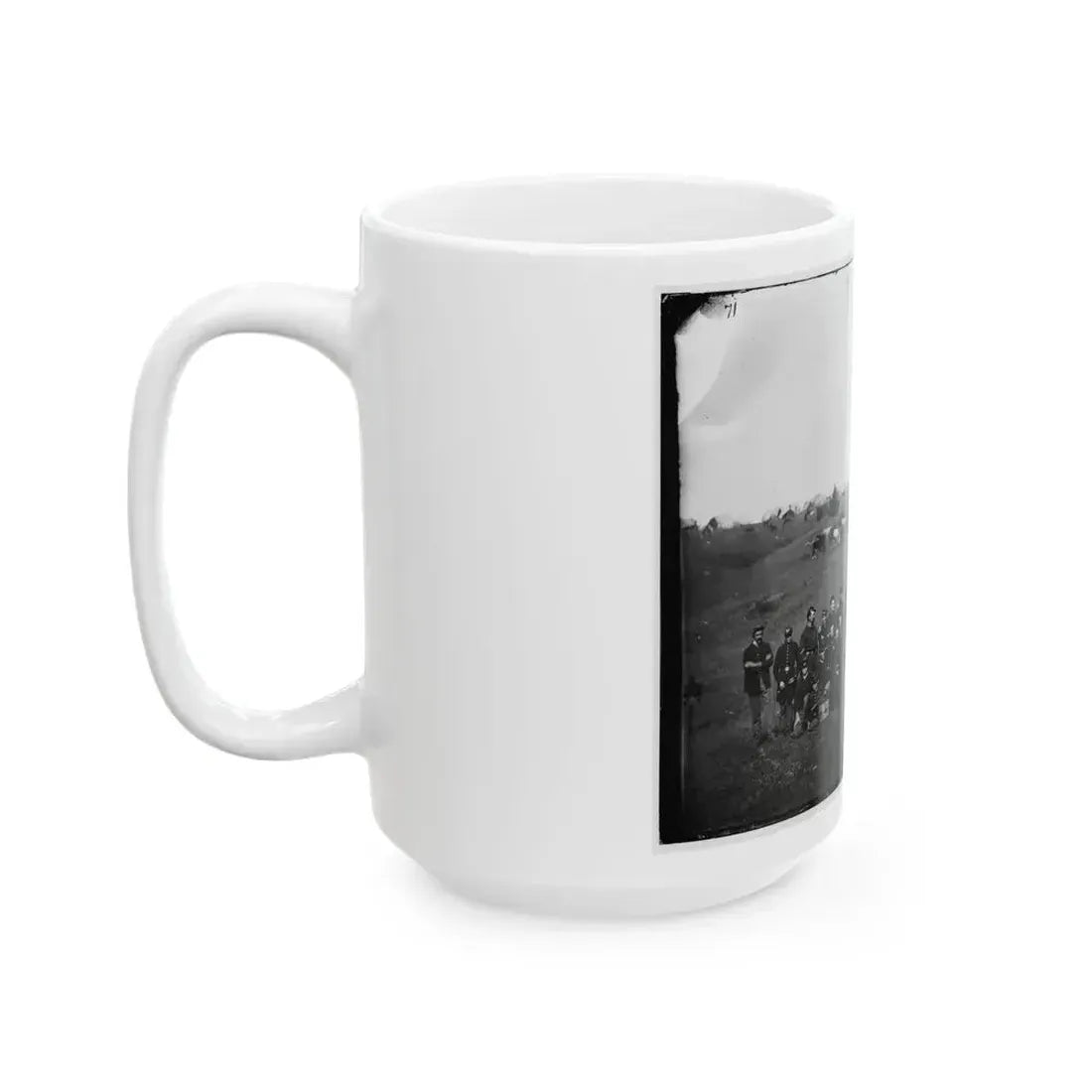 Bealeton, Virginia. Company G, 93d New York Infantry (U.S. Civil War) White Coffee Mug - Go Mug Yourself