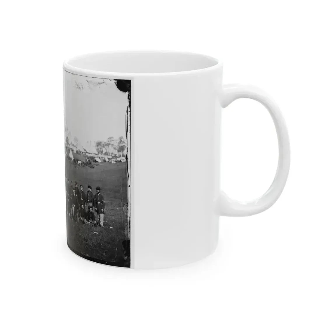 Bealeton, Virginia. Company G, 93d New York Infantry (U.S. Civil War) White Coffee Mug - Go Mug Yourself