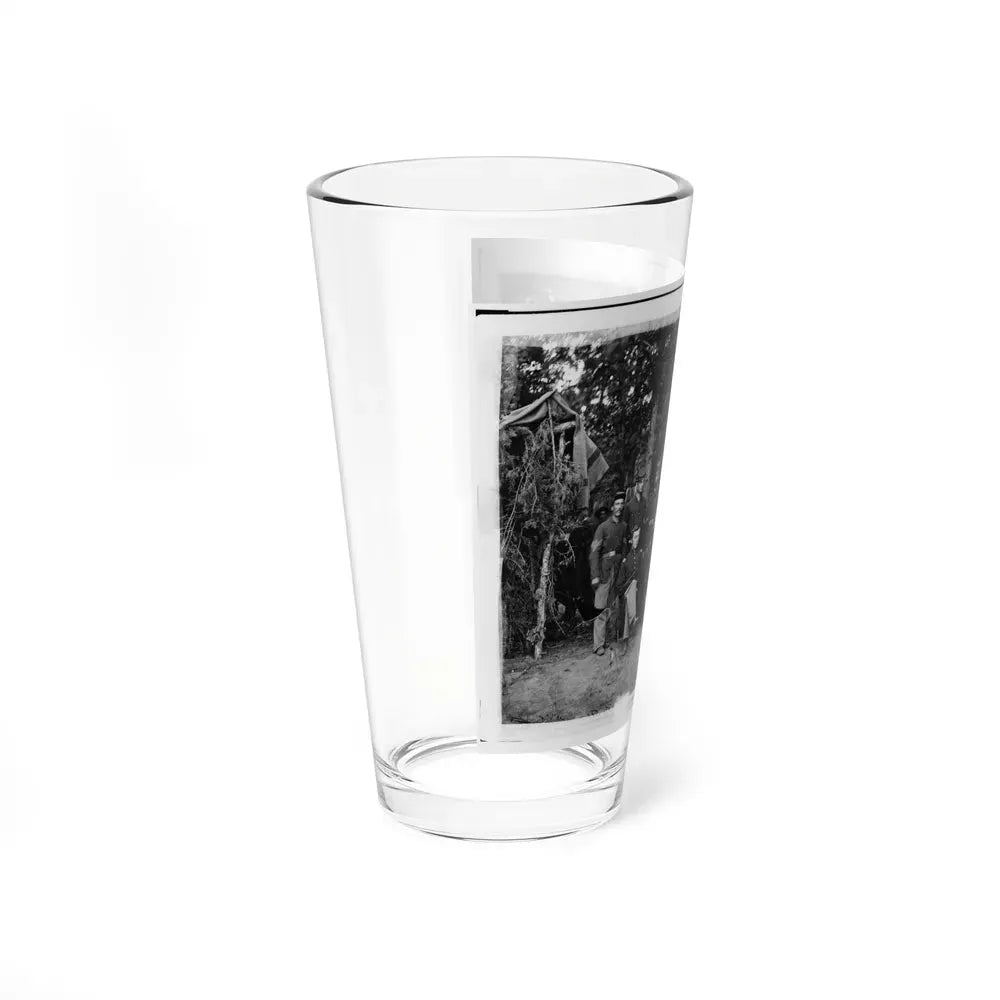 Bealeton, Virginia. Company I, 93d New York Infantry Officers And Non-Commissioned Officers (U.S. Civil War) Pint Glass 16oz - Go Mug Yourself