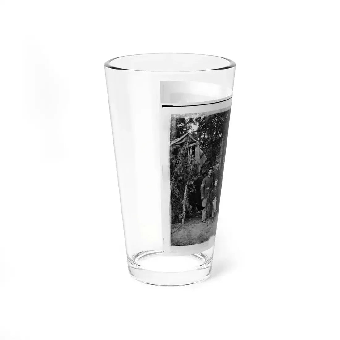 Bealeton, Virginia. Company I, 93d New York Infantry Officers And Non-Commissioned Officers (U.S. Civil War) Pint Glass 16oz - Go Mug Yourself