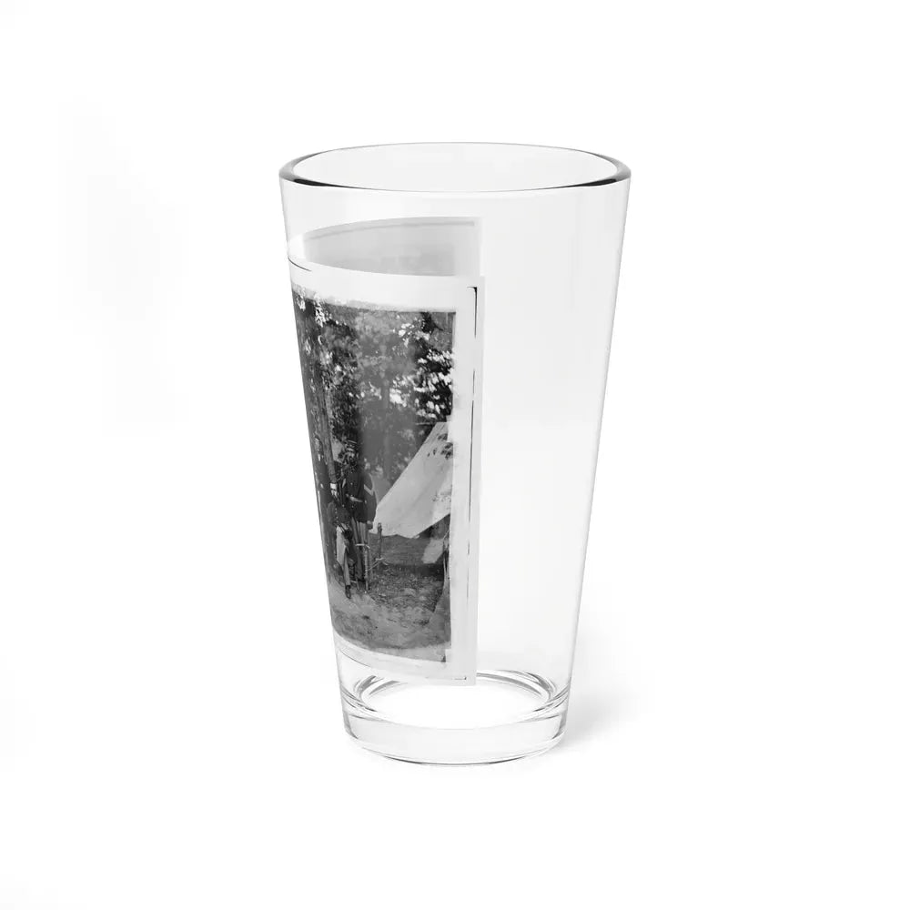 Bealeton, Virginia. Company I, 93d New York Infantry Officers And Non-Commissioned Officers (U.S. Civil War) Pint Glass 16oz - Go Mug Yourself