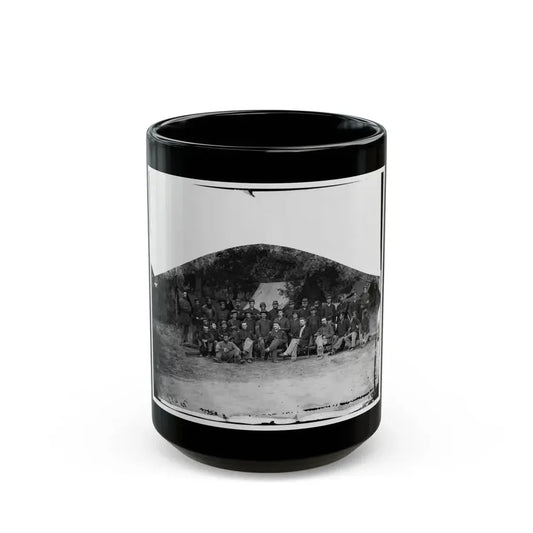 Bealeton, Virginia. Company I, 93d New York Infantry (U.S. Civil War) Black Coffee Mug 15oz - Go Mug Yourself