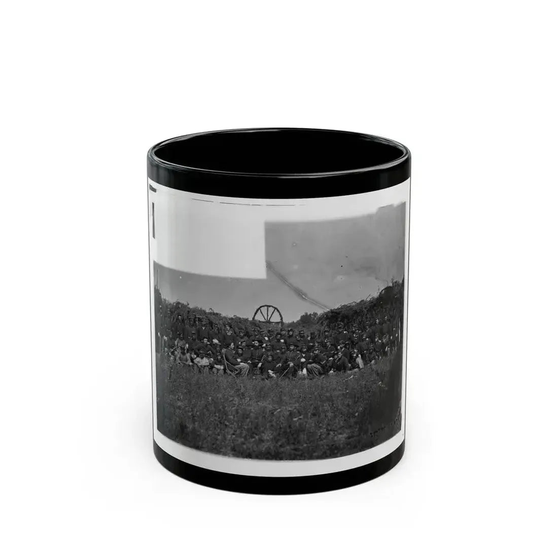 Bealeton, Virginia. Company K 93d New York Infantry Headquarters Guard. Army Of The Potomac (U.S. Civil War) Black Coffee Mug 11oz - Go Mug Yourself