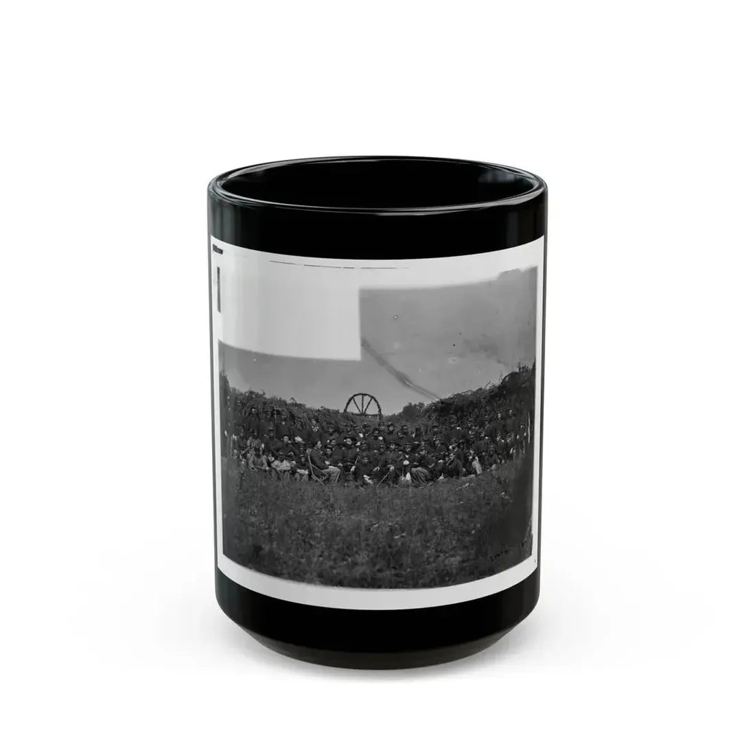 Bealeton, Virginia. Company K 93d New York Infantry Headquarters Guard. Army Of The Potomac (U.S. Civil War) Black Coffee Mug 15oz - Go Mug Yourself