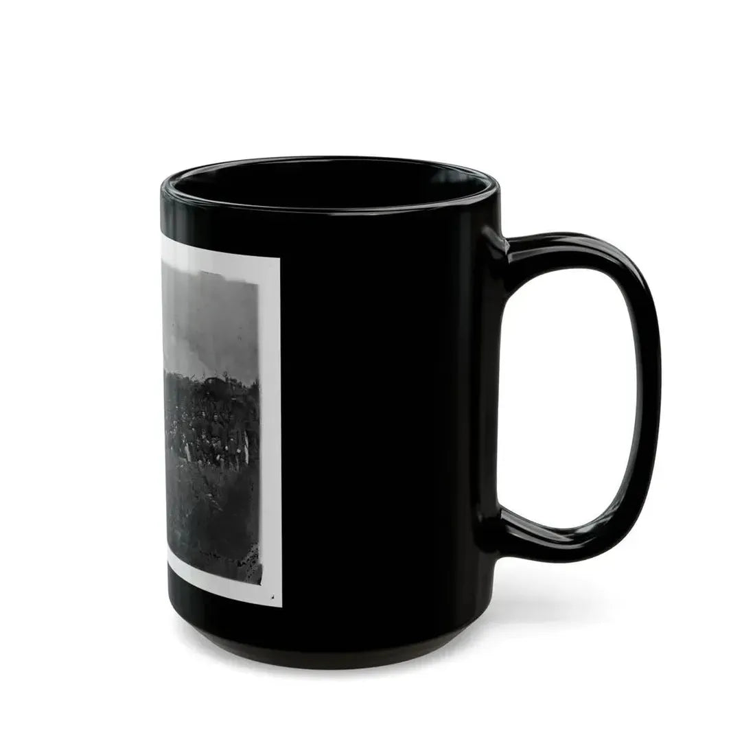 Bealeton, Virginia. Company K 93d New York Infantry Headquarters Guard. Army Of The Potomac (U.S. Civil War) Black Coffee Mug - Go Mug Yourself