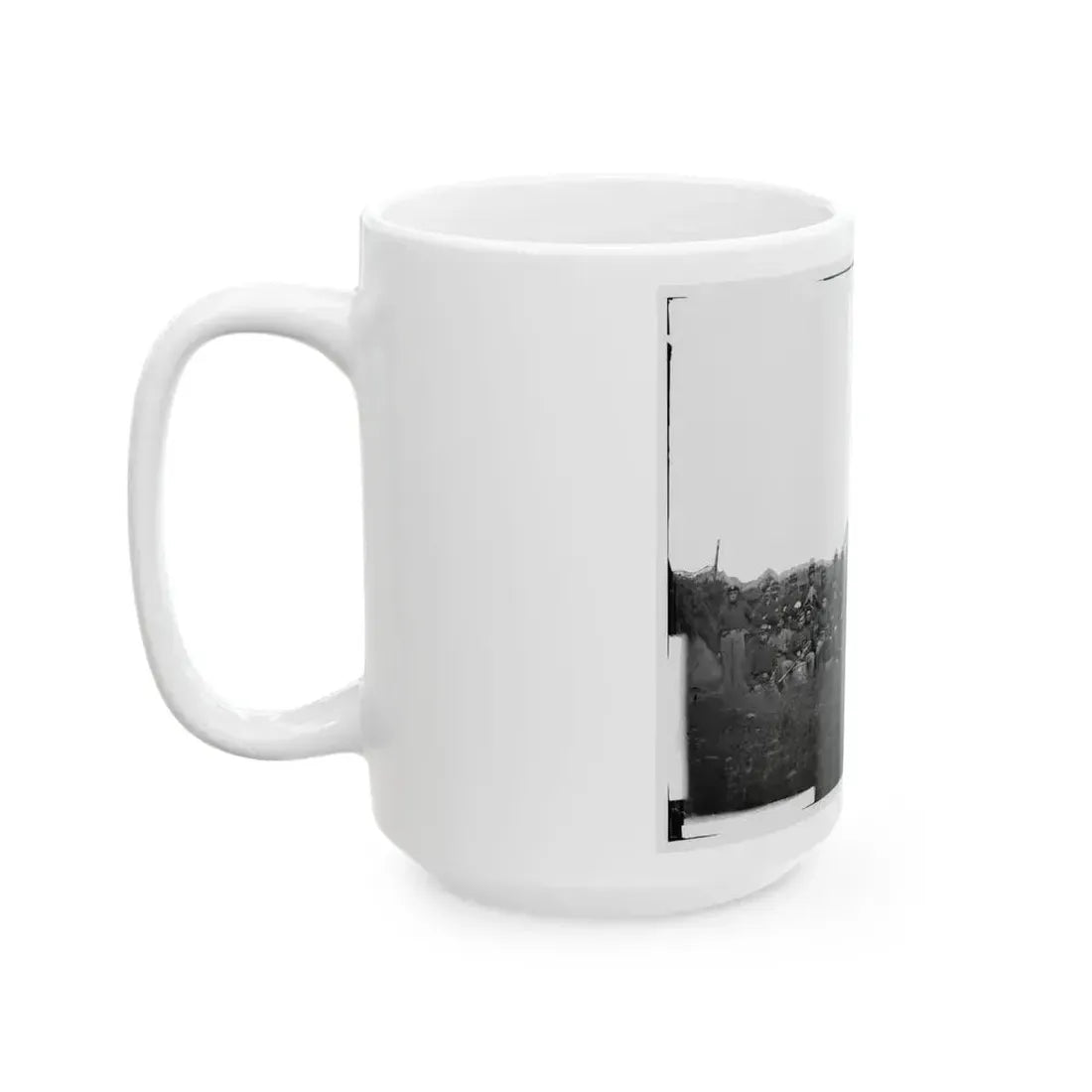 Bealeton, Virginia. Company K, 93d New York Infantry. (Morgan Rifles) (U.S. Civil War) White Coffee Mug - Go Mug Yourself