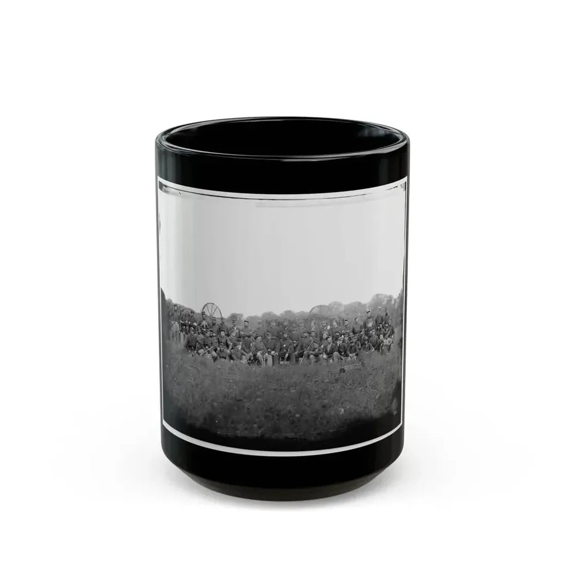 Bealeton, Virginia. Company K, 93rd New York Infantry (U.S. Civil War) Black Coffee Mug 15oz - Go Mug Yourself