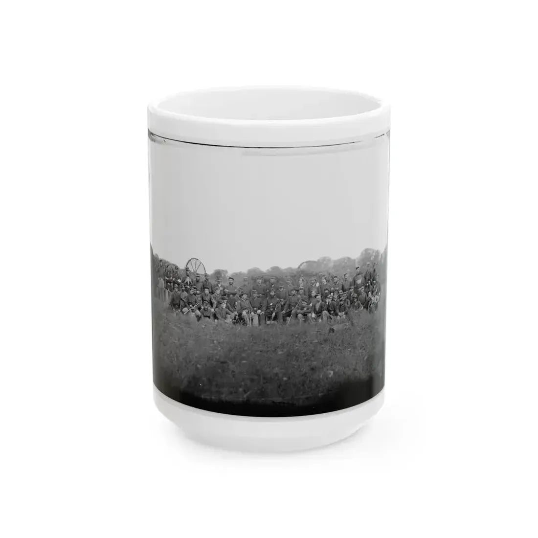 Bealeton, Virginia. Company K, 93rd New York Infantry (U.S. Civil War) White Coffee Mug 15oz - Go Mug Yourself