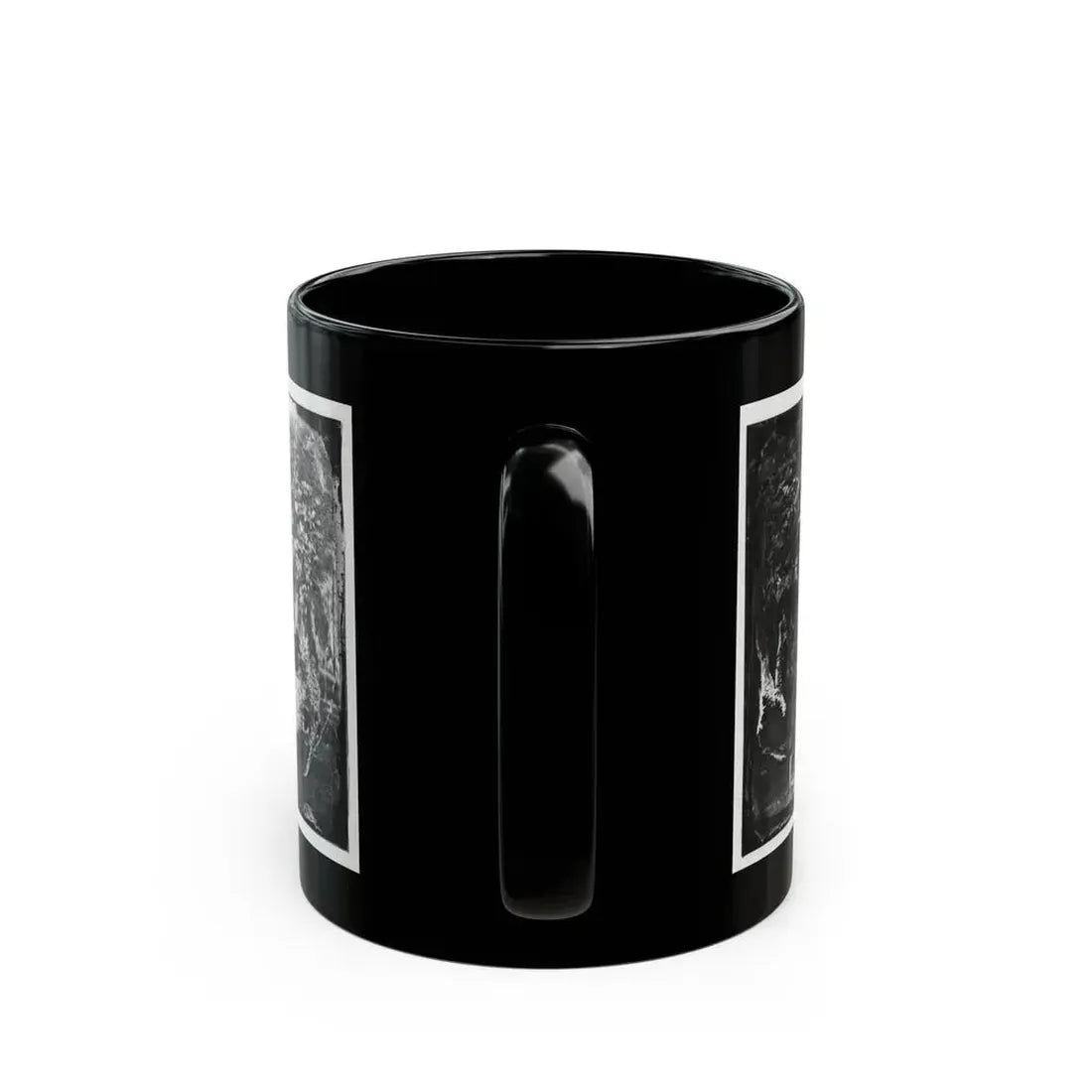 Bealeton, Virginia. Officer's Mess, Company E, 93d New York Volunteers (U.S. Civil War) Black Coffee Mug - Go Mug Yourself