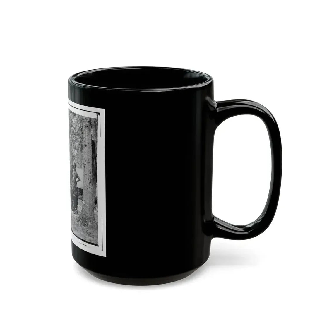 Bealeton, Virginia. Officer's Mess. Company F, 93d New York Volunteers Headquarters, Army Of The Potomac (U.S. Civil War) Black Coffee Mug - Go Mug Yourself