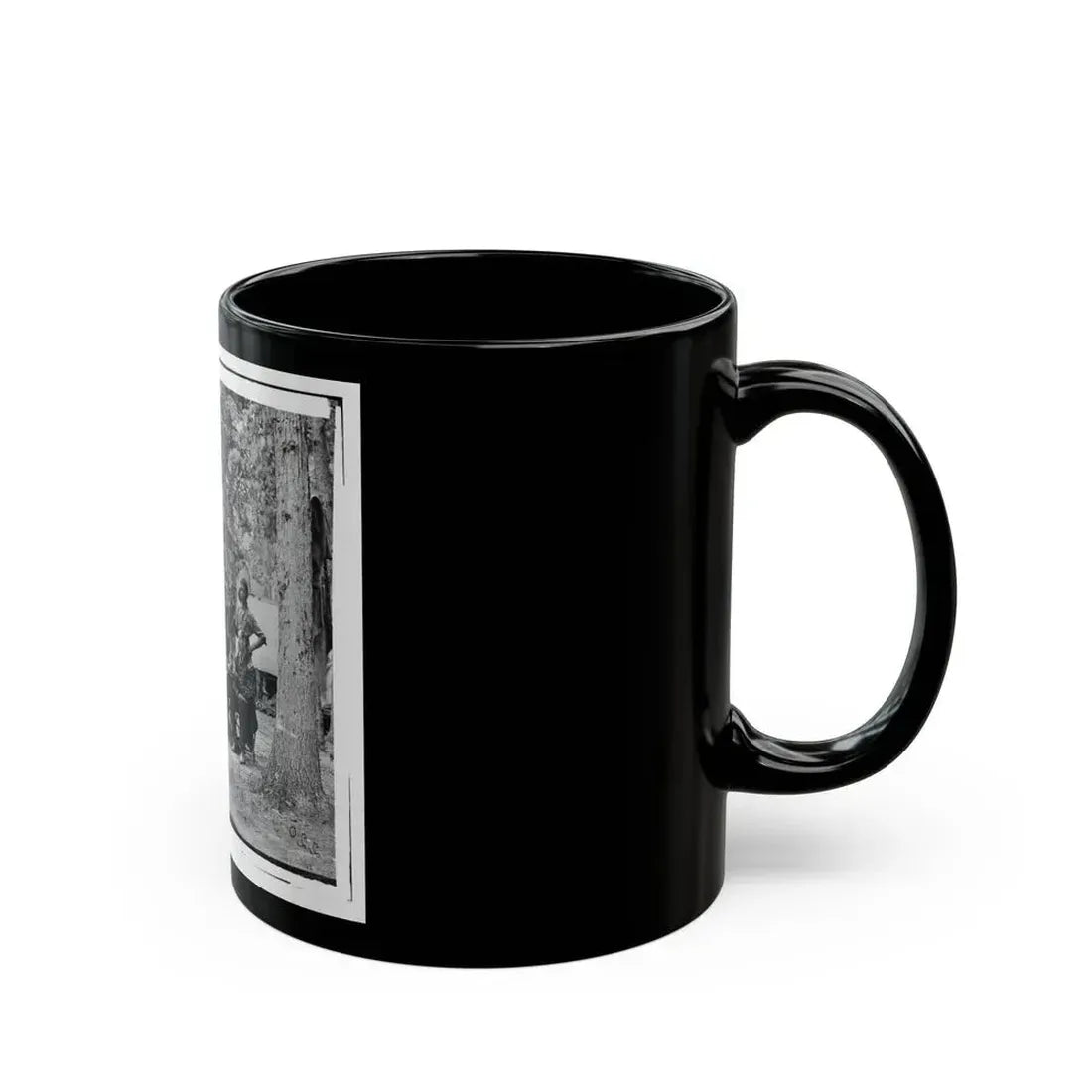 Bealeton, Virginia. Officer's Mess. Company F, 93d New York Volunteers Headquarters, Army Of The Potomac (U.S. Civil War) Black Coffee Mug - Go Mug Yourself