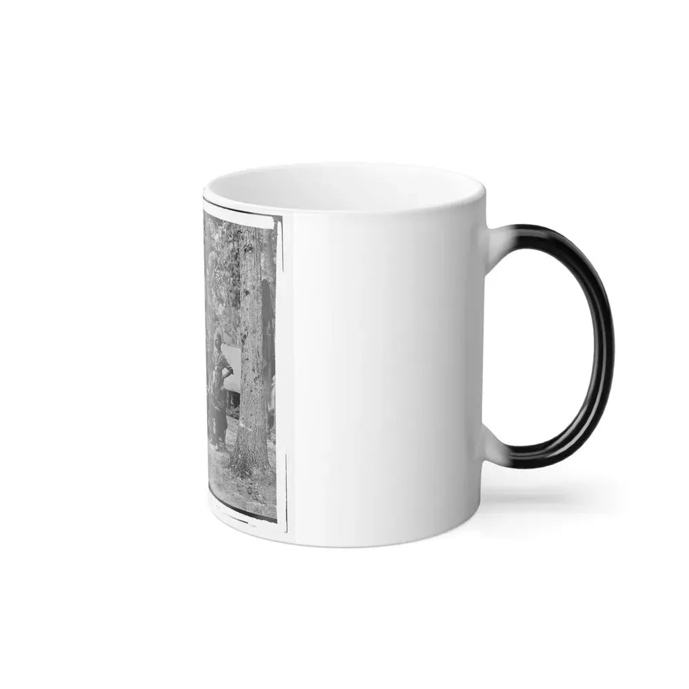 Bealeton, Virginia. Officer's Mess. Company F, 93D New York Volunteers Headquarters, Army of the Potomac (U.S. Civil War) Color Changing Coffee Mug 11oz - Go Mug Yourself