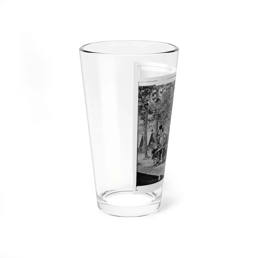Bealeton, Virginia. Officer's Mess. Company F, 93d New York Volunteers Headquarters, Army Of The Potomac (U.S. Civil War) Pint Glass 16oz - Go Mug Yourself