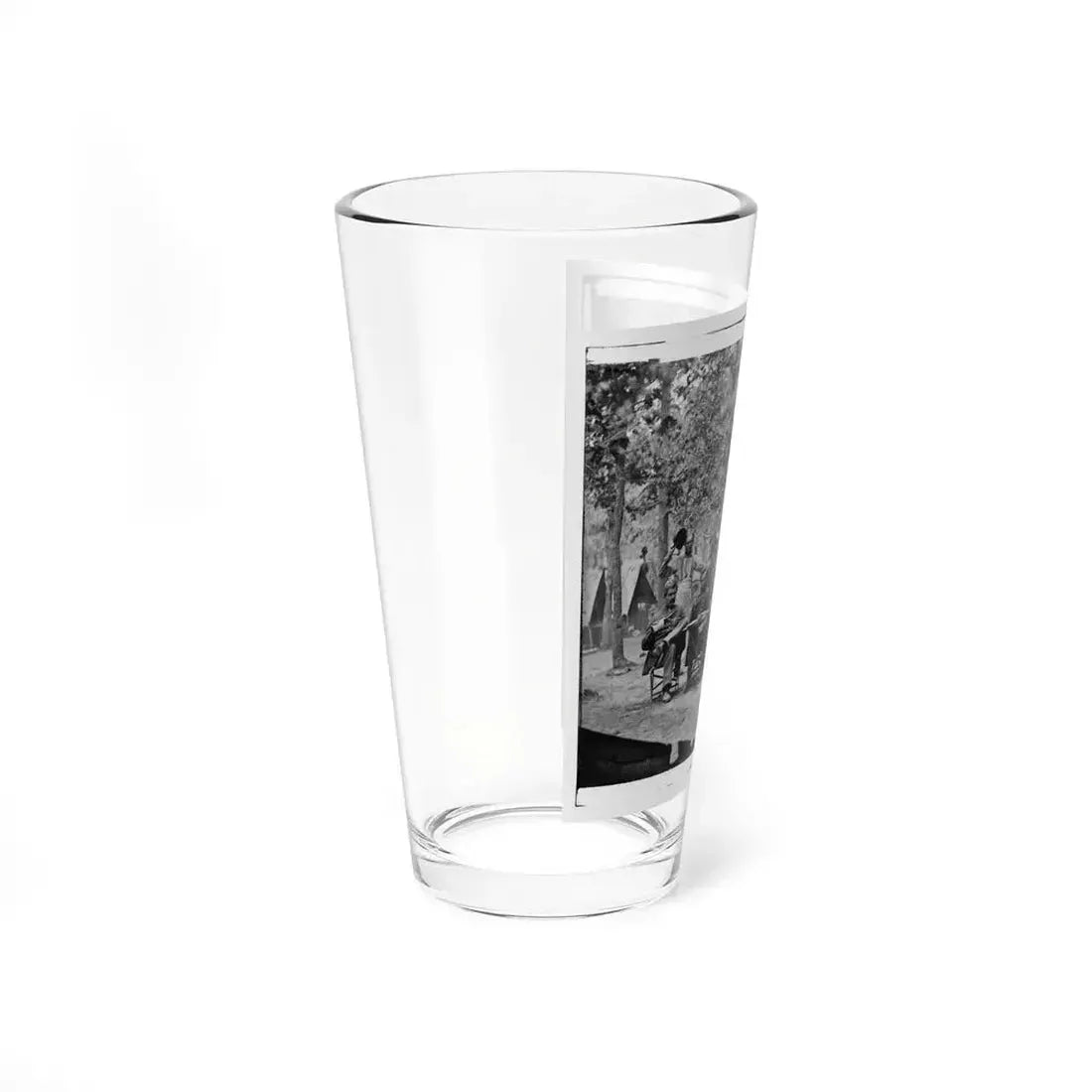 Bealeton, Virginia. Officer's Mess. Company F, 93d New York Volunteers Headquarters, Army Of The Potomac (U.S. Civil War) Pint Glass 16oz - Go Mug Yourself