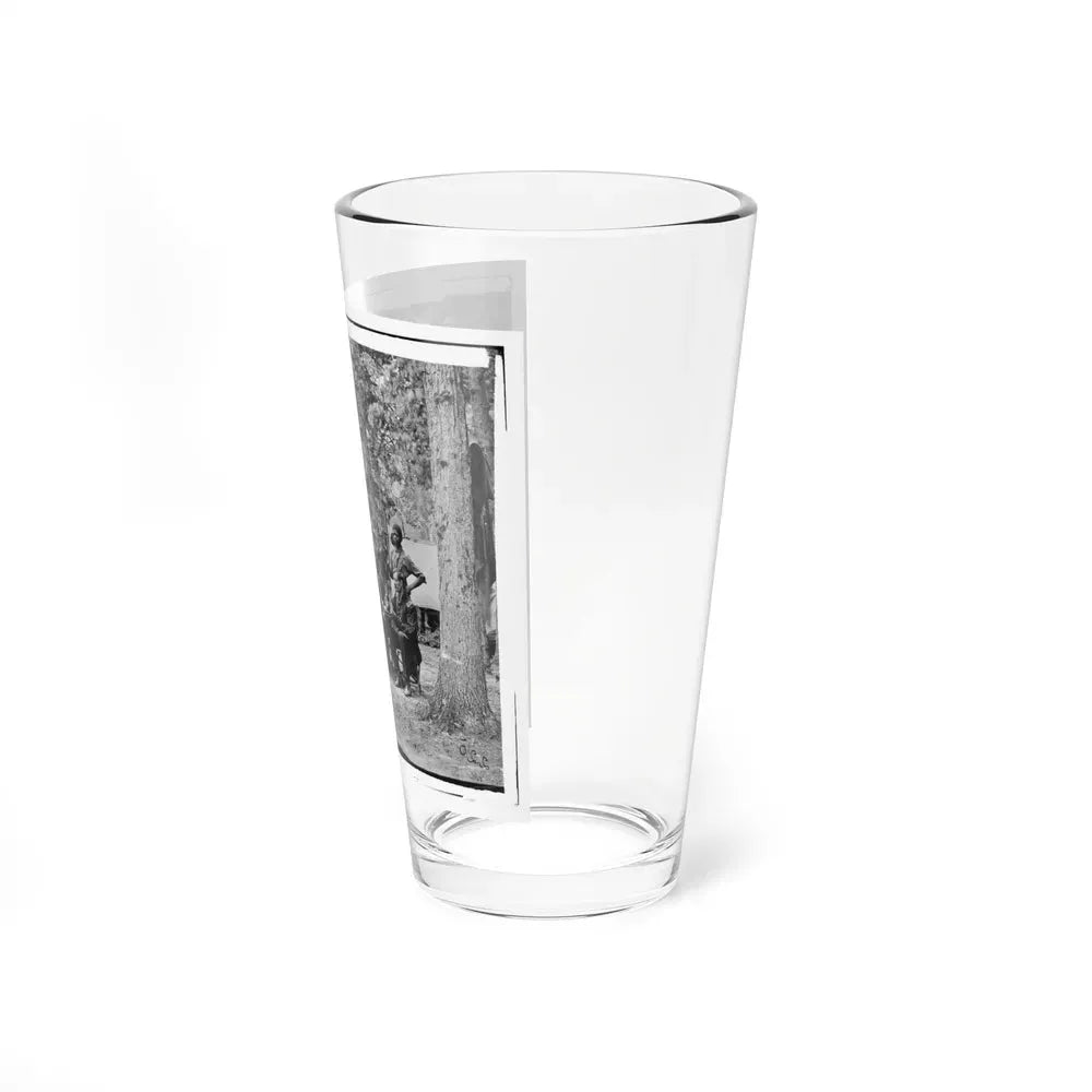 Bealeton, Virginia. Officer's Mess. Company F, 93d New York Volunteers Headquarters, Army Of The Potomac (U.S. Civil War) Pint Glass 16oz - Go Mug Yourself