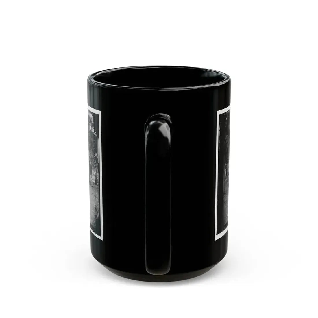 Bealeton, Virginia. Regimental Staff, 93d New York Volunteers (U.S. Civil War) Black Coffee Mug - Go Mug Yourself