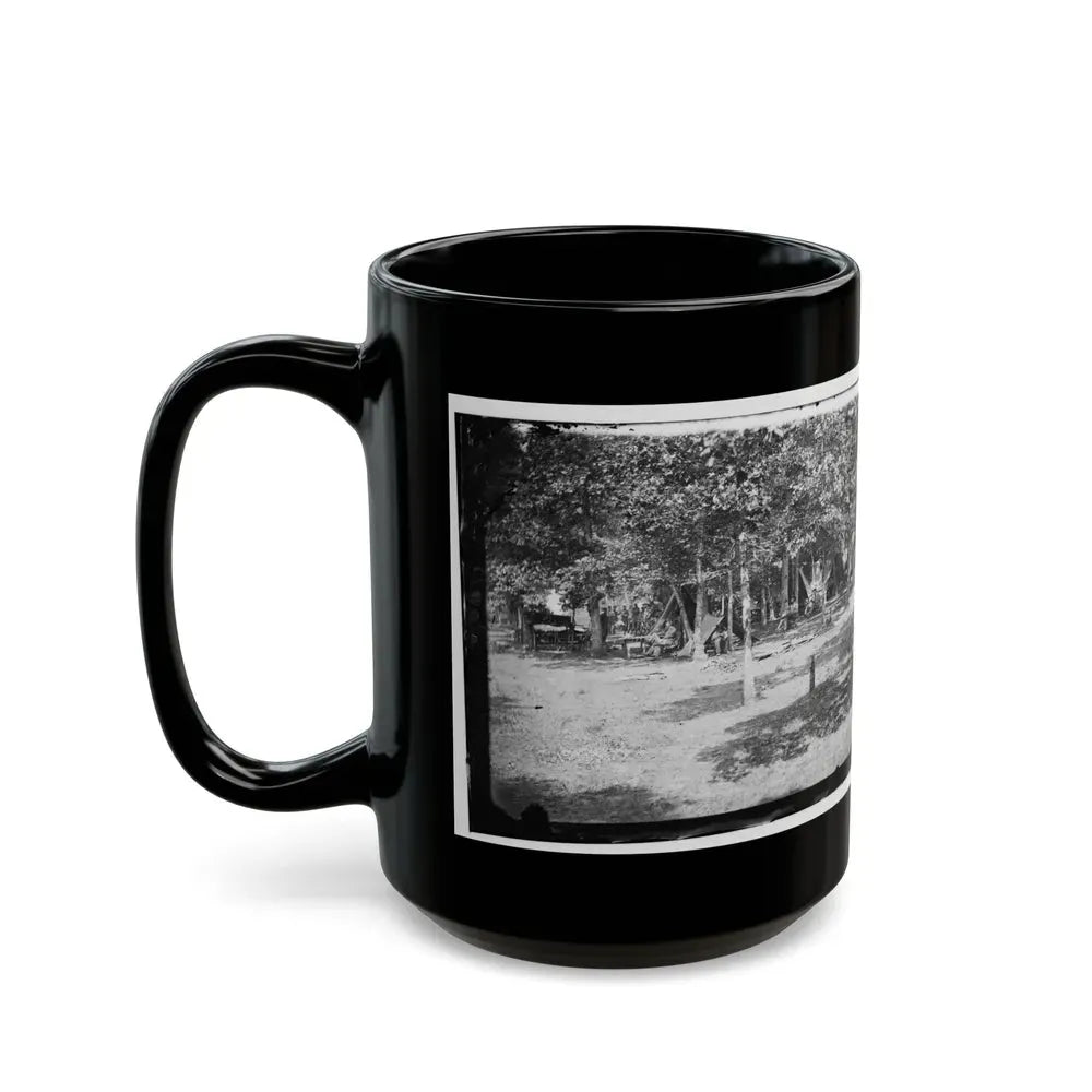 Bealeton, Virginia. View Of Camp Of 93d New York Volunteers (U.S. Civil War) Black Coffee Mug - Go Mug Yourself