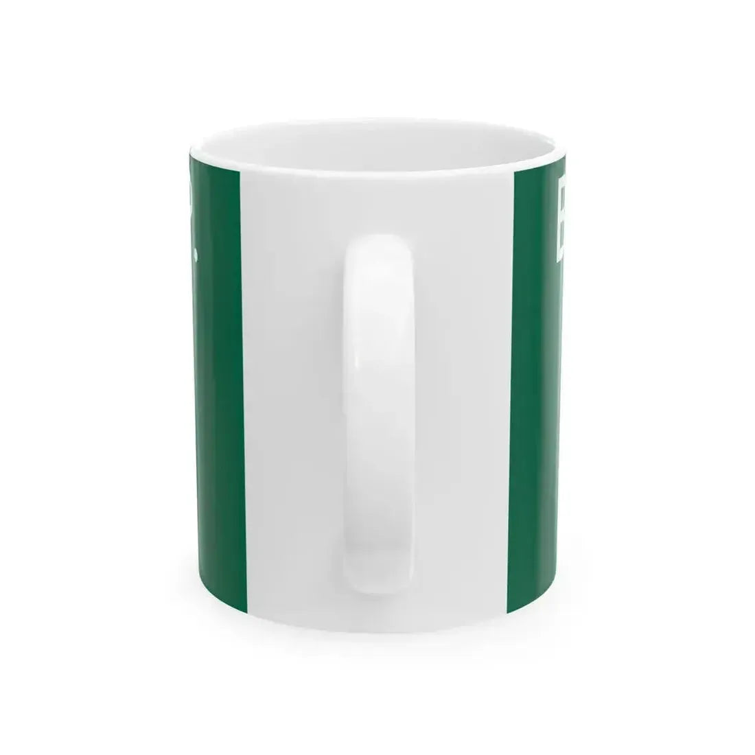 Bearfield Township Route 323 Perry County Ohio (Ohio) (Road Sign) White Coffee Mug - Go Mug Yourself