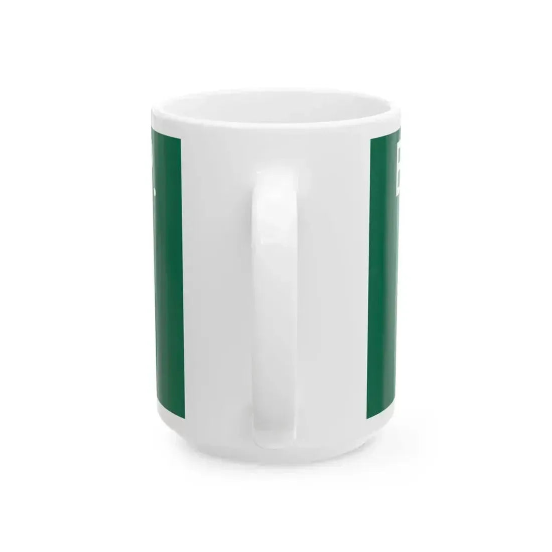Bearfield Township Route 323 Perry County Ohio (Ohio) (Road Sign) White Coffee Mug - Go Mug Yourself