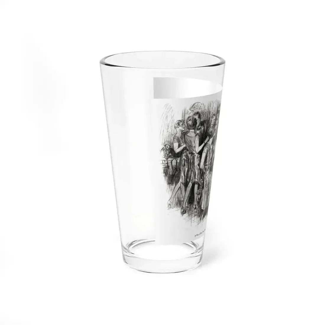 Beating Wings (Pt. 1-1), McCalls magazine, July 1927 (Magazine Illustration) Pint Glass 16oz - Go Mug Yourself