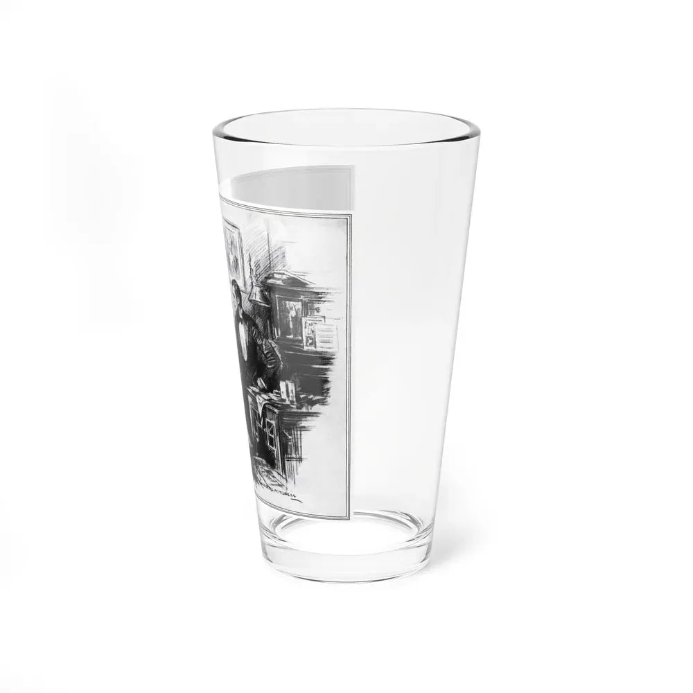 Beating Wings (Pt. 2-1), McCalls magazine, August 1927 (Magazine Illustration) Pint Glass 16oz - Go Mug Yourself