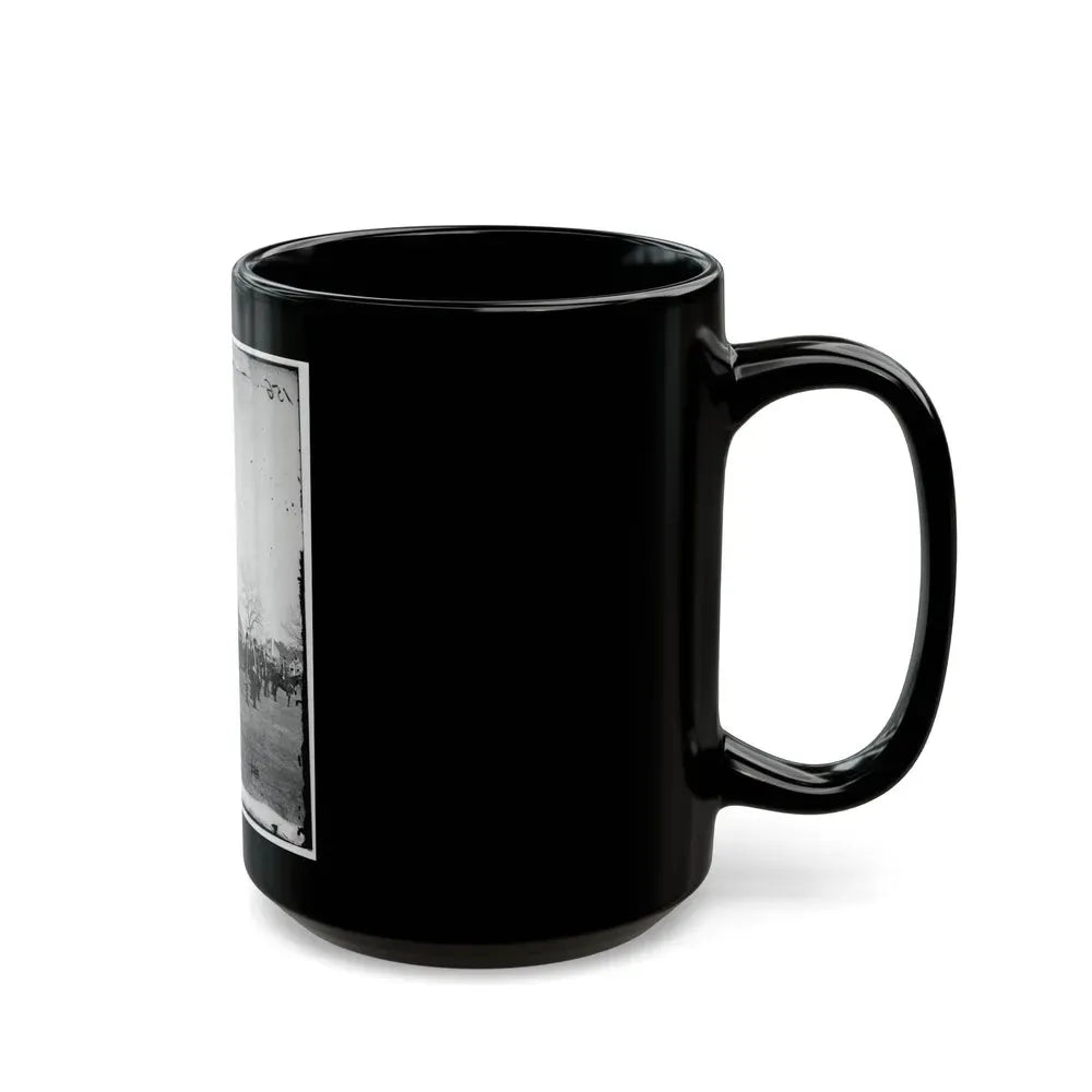 Beaufort, S.C. 50th Pennsylvania Infantry In Parade Formation (U.S. Civil War) Black Coffee Mug - Go Mug Yourself