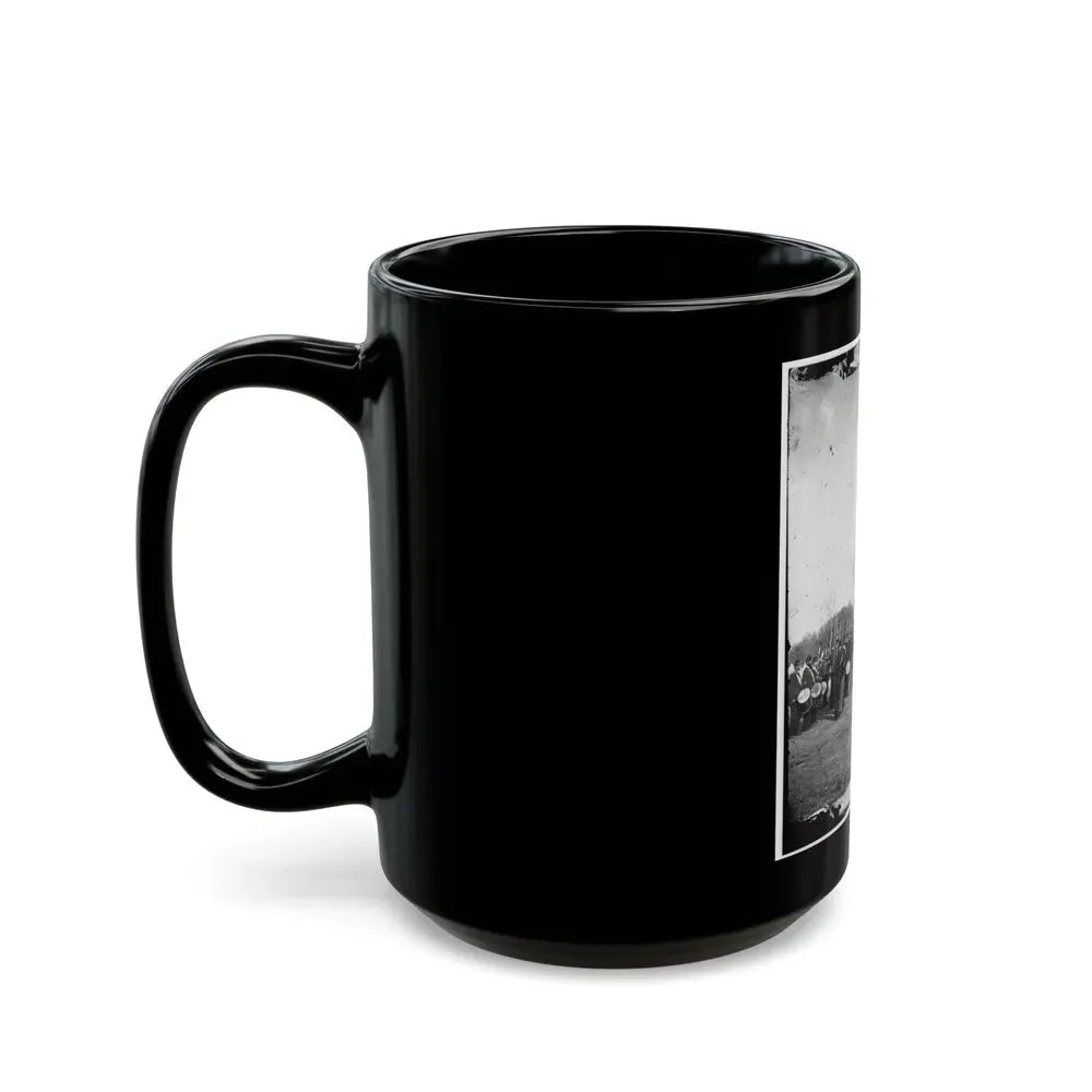 Beaufort, S.C. 50th Pennsylvania Infantry In Parade Formation (U.S. Civil War) Black Coffee Mug - Go Mug Yourself