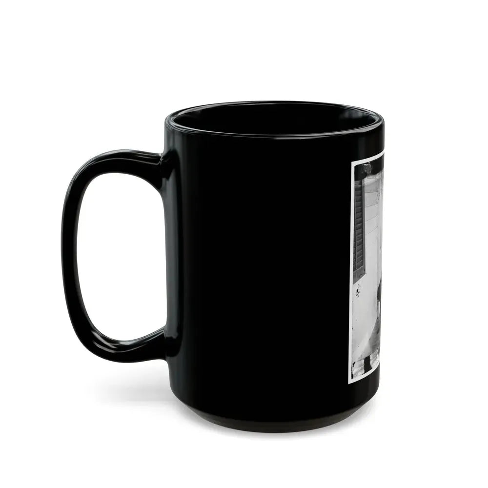 Beaufort, S.C. Gen. Isaac I. Stevens On Same Porch (U.S. Civil War) Black Coffee Mug - Go Mug Yourself