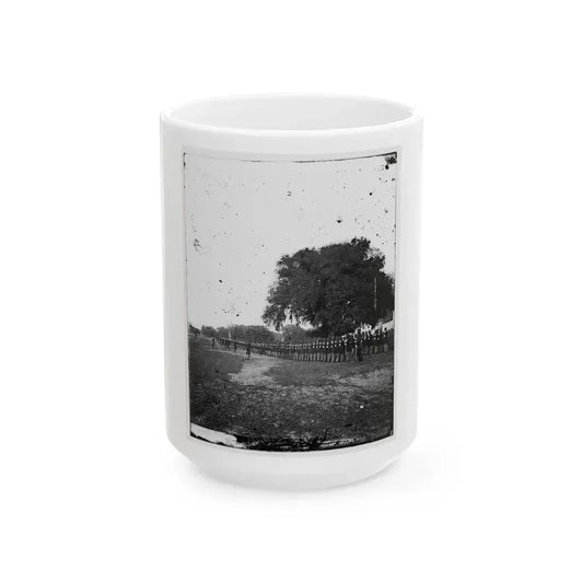 Beaufort, South Carolina. 29th Regiment From Connecticut (U.S. Civil War) White Coffee Mug 15oz - Go Mug Yourself