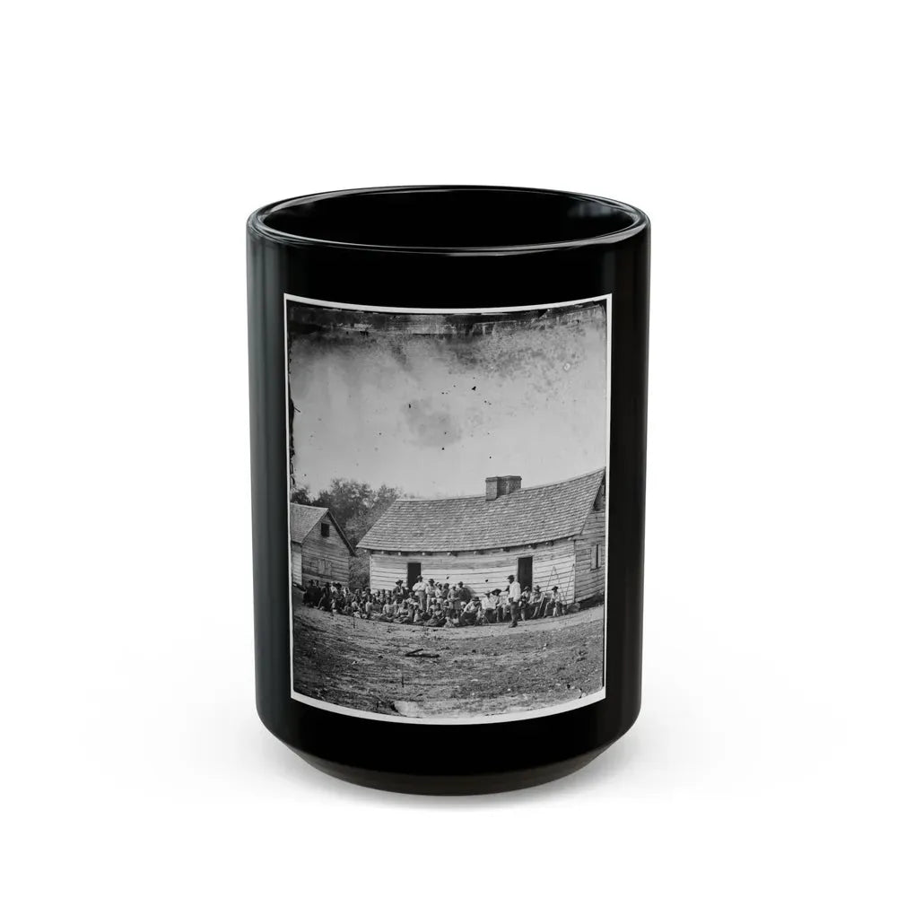 Beaufort, South Carolina. Shooting I.E., Shouting Party On J.J. Smith's Plantation (U.S. Civil War) Black Coffee Mug 15oz - Go Mug Yourself