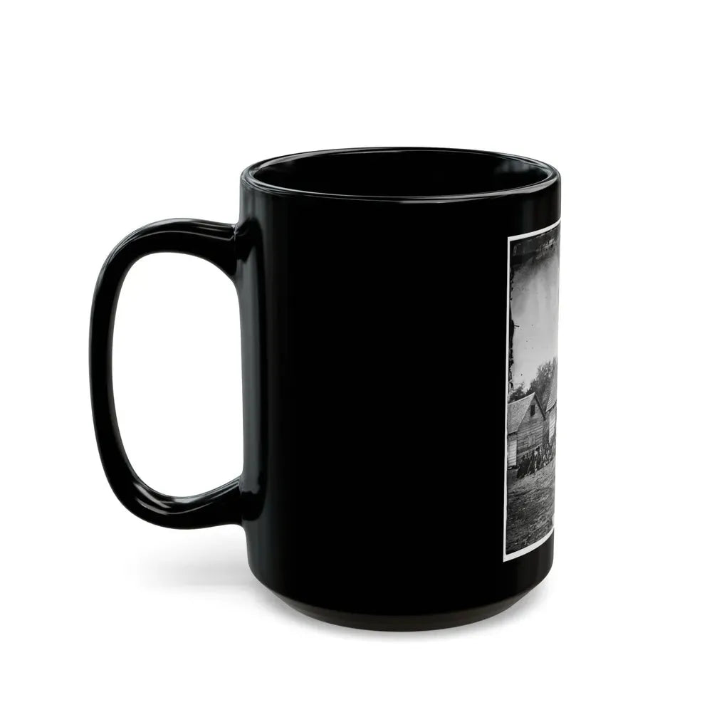 Beaufort, South Carolina. Shooting I.E., Shouting Party On J.J. Smith's Plantation (U.S. Civil War) Black Coffee Mug - Go Mug Yourself