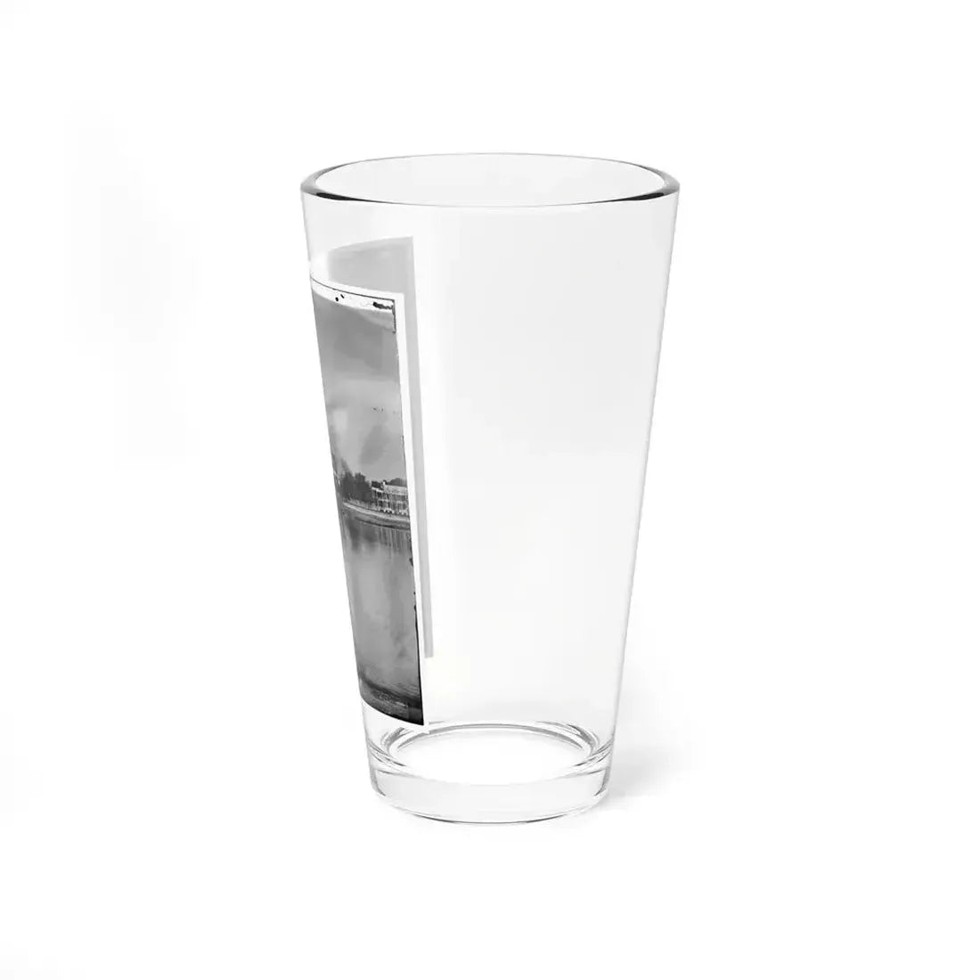 Beaufort, South Carolina. View Of Beaufort From The Waterfront. Fuller's House (U.S. Civil War) Pint Glass 16oz - Go Mug Yourself