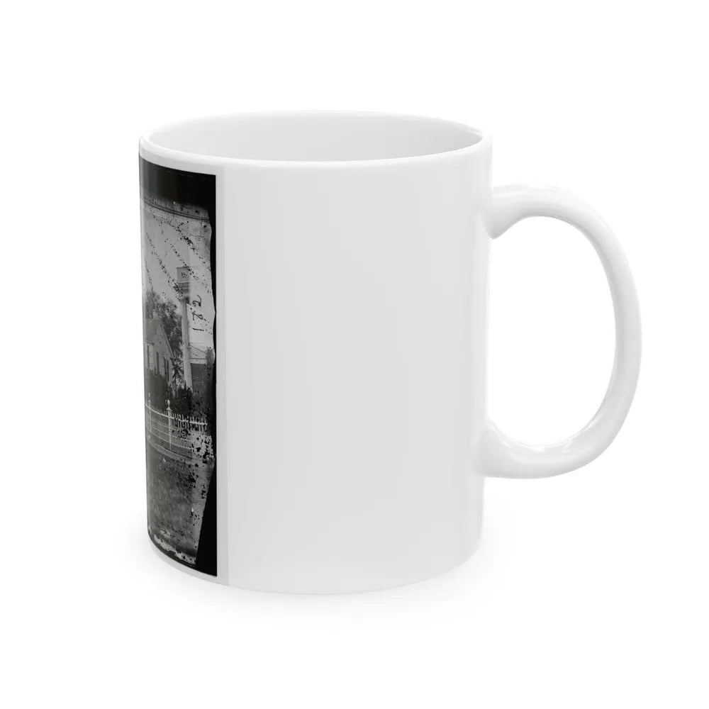 Beaufort, South Carolina. Federal Signal Station. Formerly The Home Of John G. Barnwell (U.S. Civil War) White Coffee Mug-Go Mug Yourself