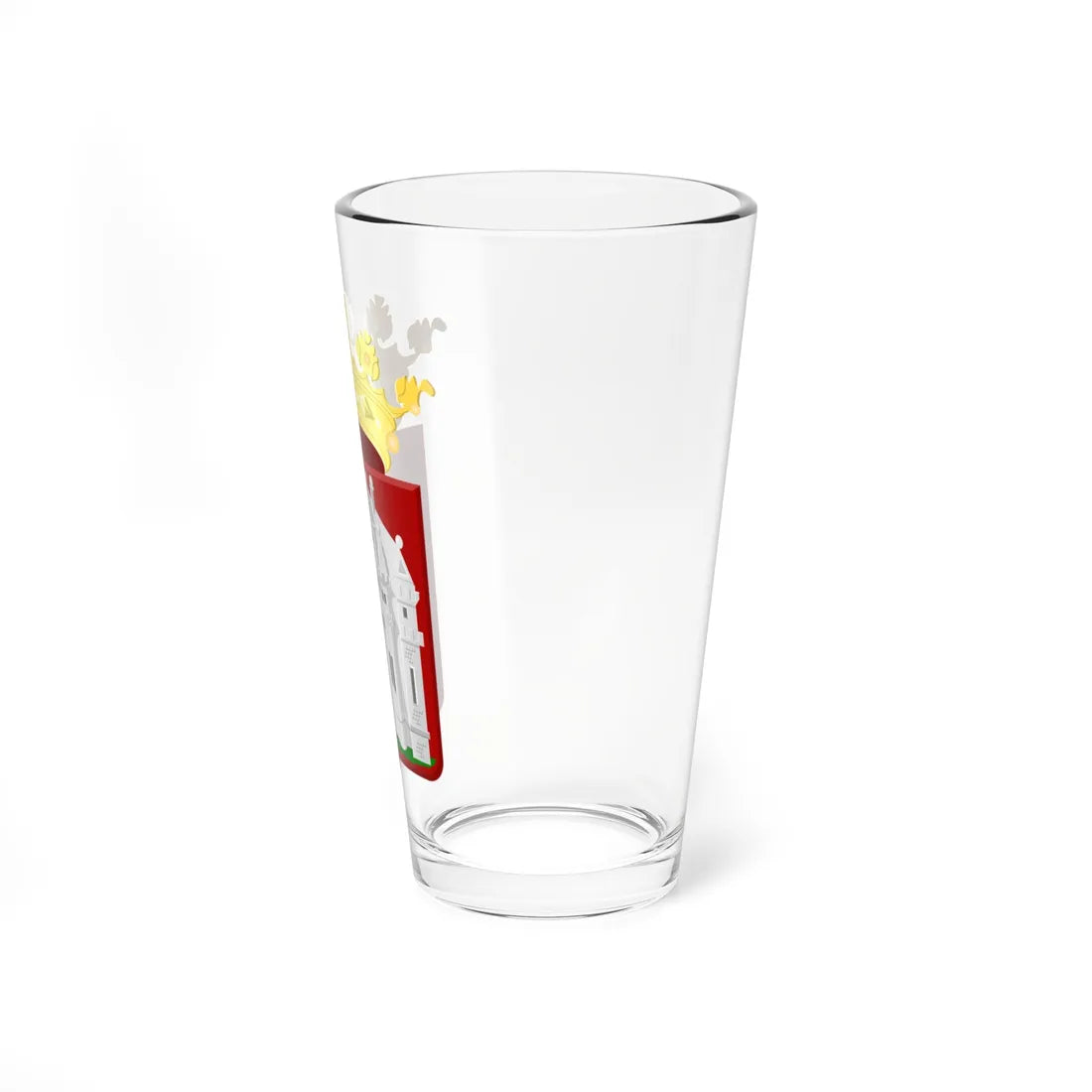 Beaumont Hainaut wapen (Belgium) (Coat of Arms) Pint Glass 16oz - Go Mug Yourself