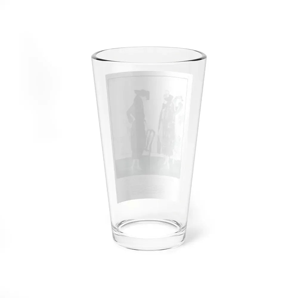 Beautiful Peltries Make The Winter Wrap ..., Harper's Bazaar, August 1921 (Magazine Illustration) Pint Glass 16oz - Go Mug Yourself