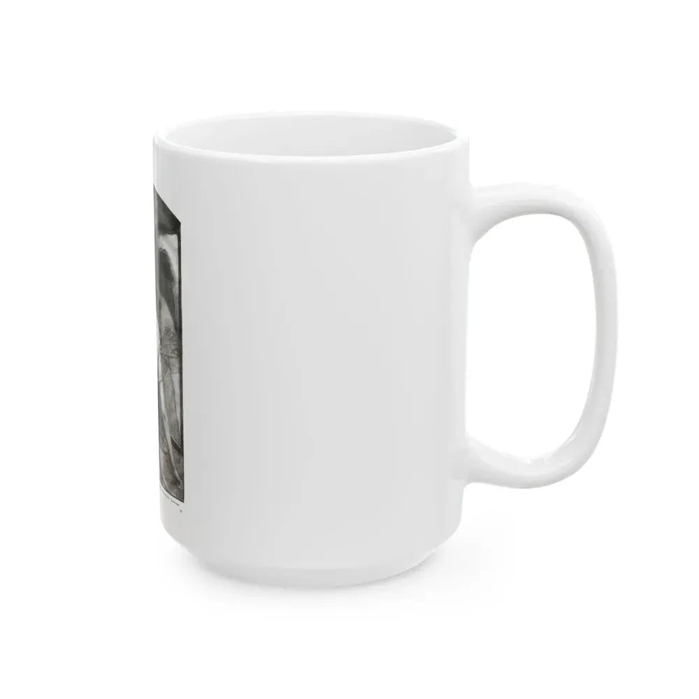 Beauty (3), Redbook magazine, January 1921 - White Coffee Mug - Go Mug Yourself